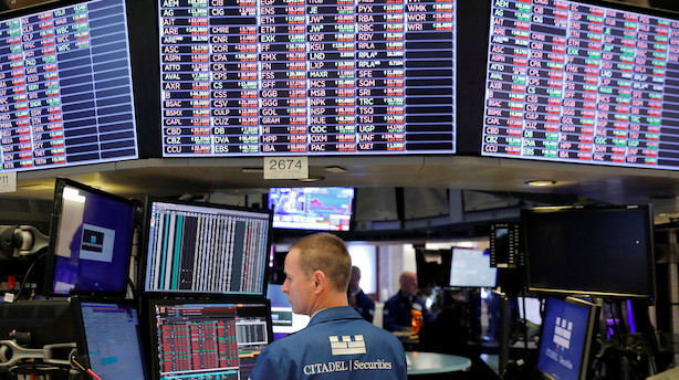 Aktieluk i USA: Industri, it og finans ramt af handelsuro og svage data