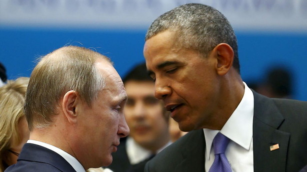 Obama og Putin aftaler Syrien-samarbejde over telefon