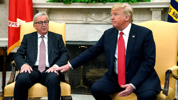 Vedtaget: Nu kan EU begynde handelsforhandlinger med Trump