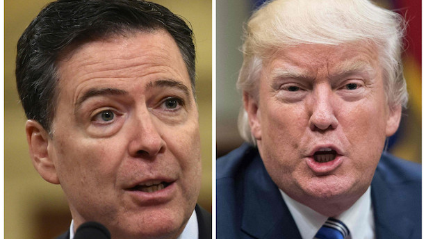 Comey: Rusland kan have belastende materiale om Trump