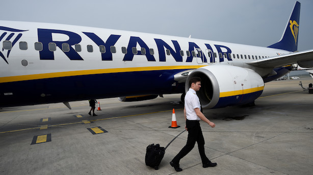 Pilotstrejke i Ryanair giver to aflyste fly i København