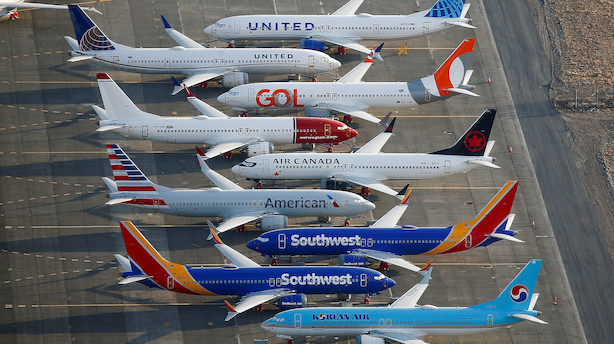 Boeing leverede kun 380 fly i 2019