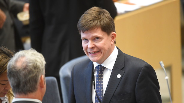 Det svenske parlament har valgt ny formand fra Moderaterne