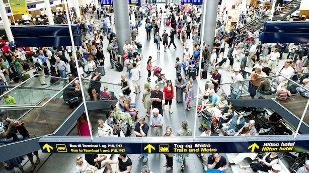 Rekordmange rejste igennem Københavns Lufthavn i august