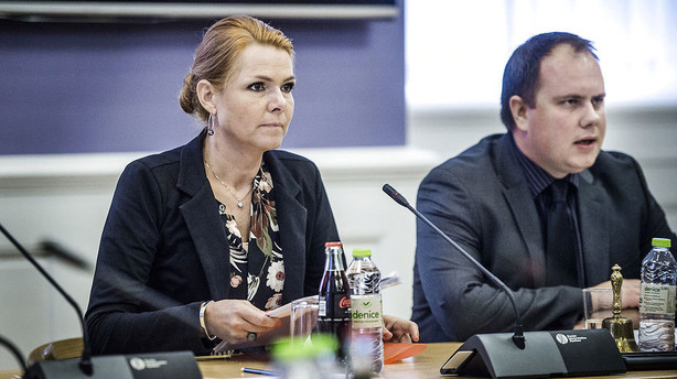 Blå partier vrede over Støjbergs stop for asylstramninger
