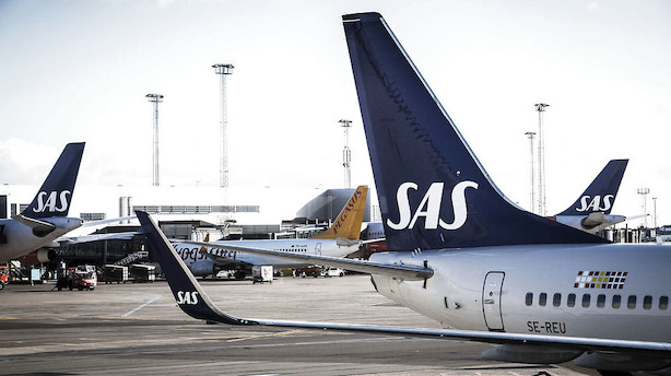 SAS-strejke fortsætter mandag: Nogle danskere bliver ramt