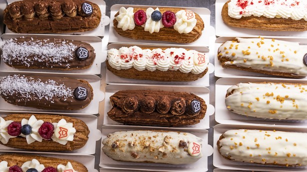 Delikat kagenyhed i Københavns Grønnegade: Eclairs, eclairs og atter eclairs