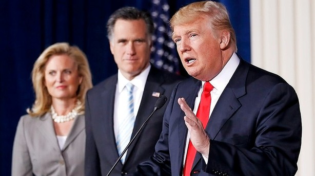 Romney slagter Trump: Bedragerisk, vulgær og kvindehader