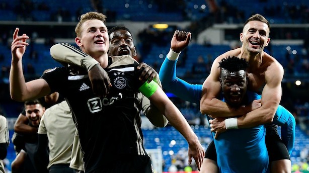 Ajax tager største kurshop i to år efter sensationel sejr i Madrid