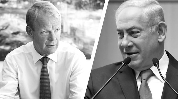 Netanyahu går direkte i kødet på Kåre Schultz