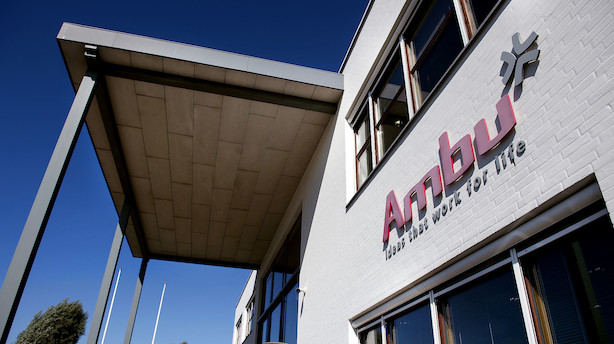 Markedet lukker: Ambu toppede tyndt og impulsivt marked i rødt
