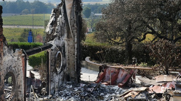 Californiens vindistrikter slap relativt billigt fra skovbrandene