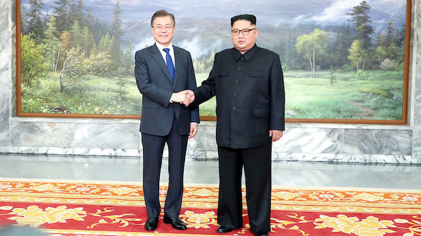 Nord- og Sydkoreas ledere mødes for at drøfte Trump-topmøde