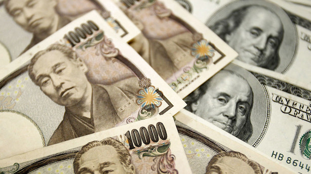 Valuta: Valutastilhed i japansk fravær