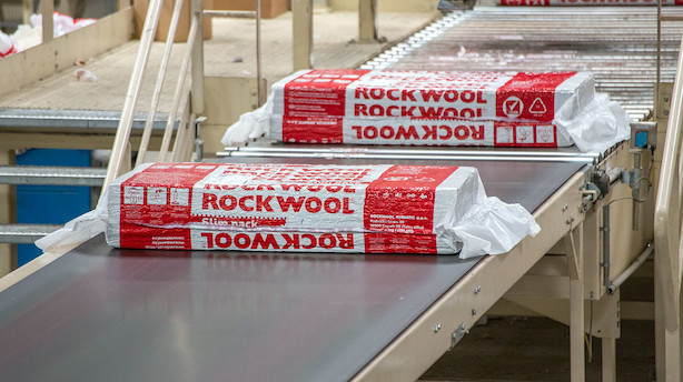 Rockwool vokser på toppen og markant på bunden i første kvartal