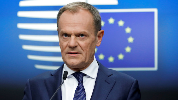 EU-præsident vil hellere have udskudt brexit end hårdt brud