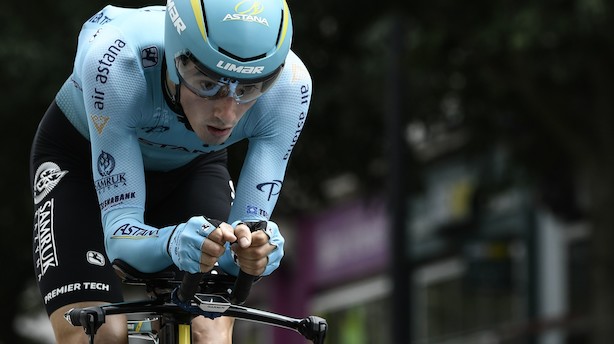 Astana-rytter sejrer foran den gule trøje i Dauphiné