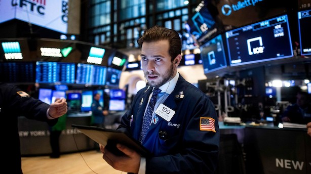 Aktieluk i USA: Faldt tilbage på handelsuro - godkendte bankregnskaber