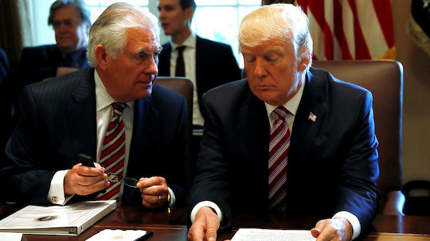 USA: Trumps fyring af Tillerson og blokade af milliardhandel giver rystelser på Wall Street