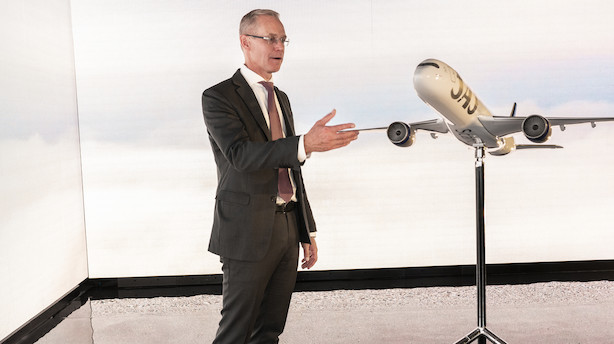 SAS-topchef: Se vores nye flyfarver