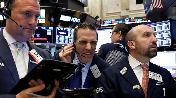 Aktier USA: GE stiger pænt efter regnskab i negative markeder