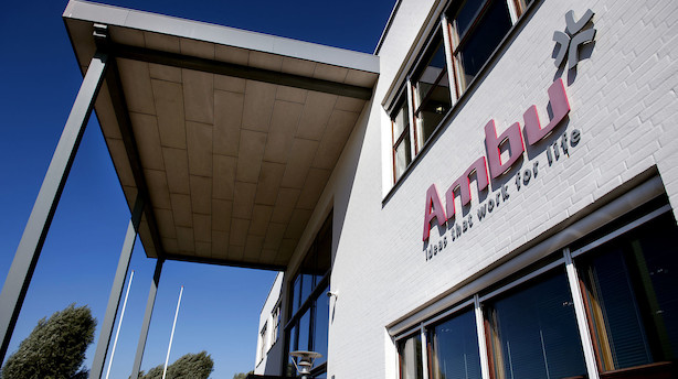 Markedet lukker: Ambu og Novo toppede marked klædt i grønt