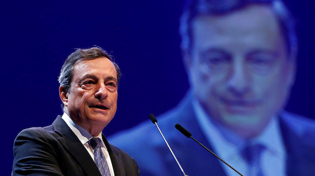 ECB-chef: Overbevist om at inflationen vil ramme bankens mål