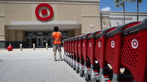 Target-shortsælgere bløder efter aktiehop på 20 pct.