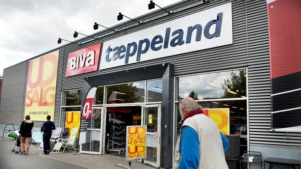 Tæppeland er gået konkurs