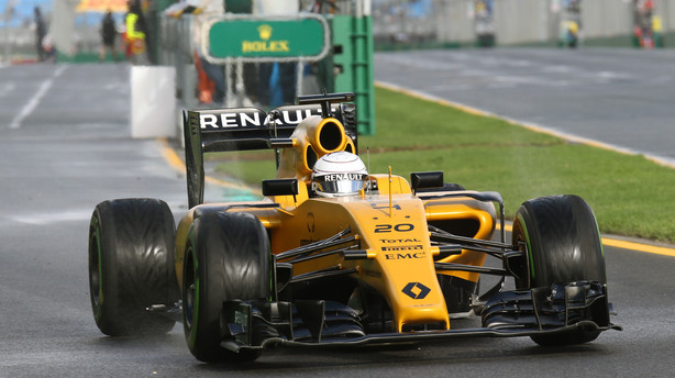 Kevin Magnussen slutter som nummer 12 i Melbourne