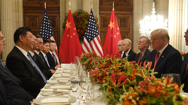 Handelssamtaler mellem USA og Kina rykker et niveau op