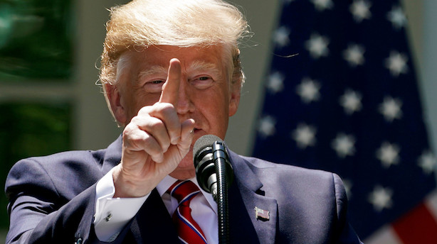 Donald Trump: "Det er mig, der lige nu står i vejen for en aftale"