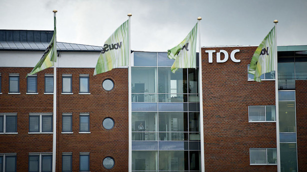 Aktier: TDC holder sig i grønt blandt lutter røde aktier