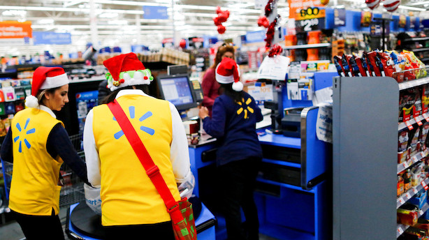 USA: Aktierne ventede sig til plus - Walmart lyste op