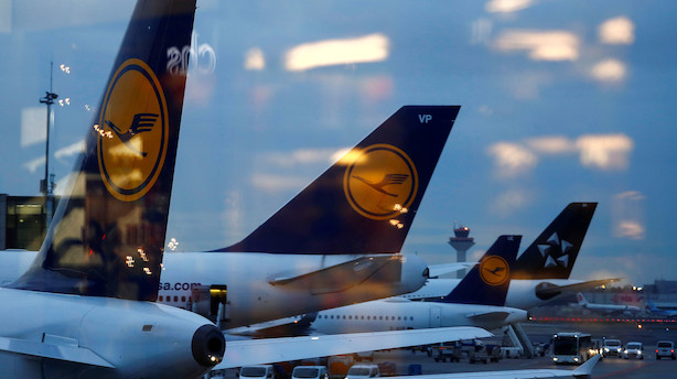 Aktier i Europa: Lufthansa trækker tysk eliteindeks mod grøn strøm
