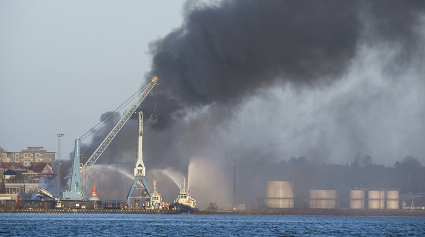Brand i Fredericia slukket - ingen fare for røg