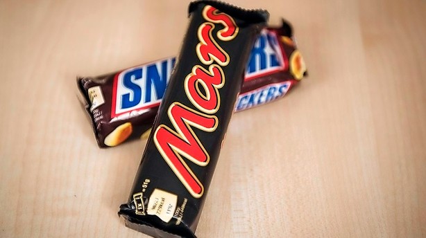 Mars tilbagekalder stort parti chokoladebarer