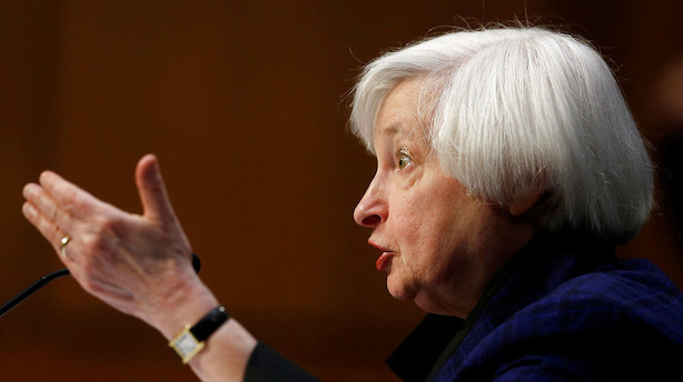 Danske Bank: Tre rentestigninger fra Yellen frem til 2018