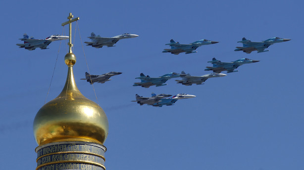 Ruslands forsvarsminister: Vi har fået ny slagkraft - 1000 nye russiske krigsfly på få år
