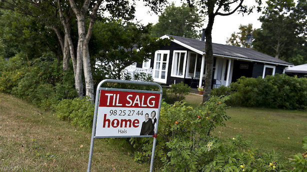 Rekordmange sommerhuse til salg i Danmark