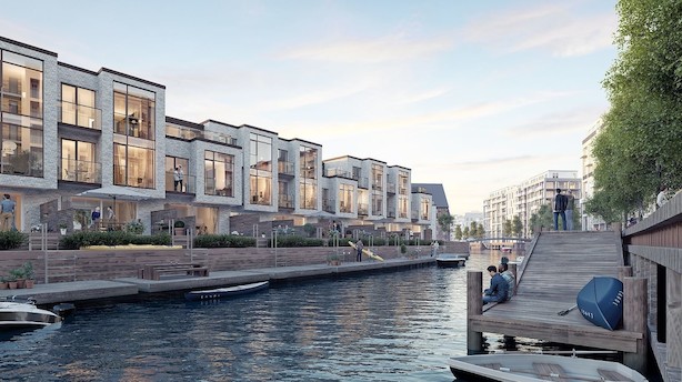 Privat luksus-ø i Sydhavnen til halv milliard trodser bolig-afmatning: "Der er ikke noget sammenligneligt i Danmark"