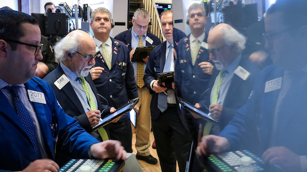 Aktier: Wall Street er på vej mod weekend med minusser på bogen