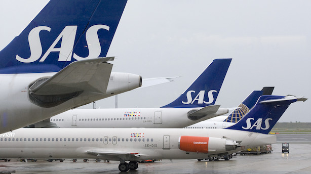 Pilotstrejke truer - SAS aflyser 100 fly