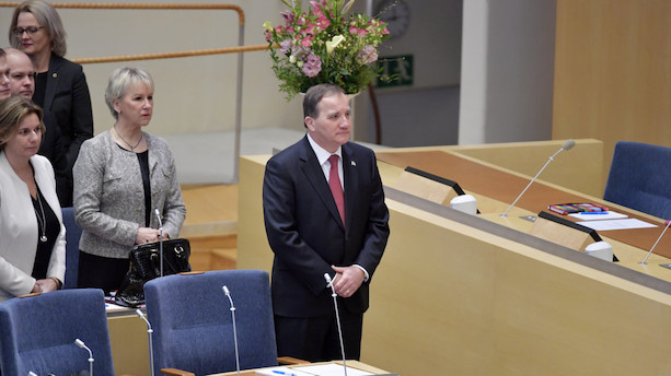 Stefan Löfven er genvalgt som Sveriges statsminister