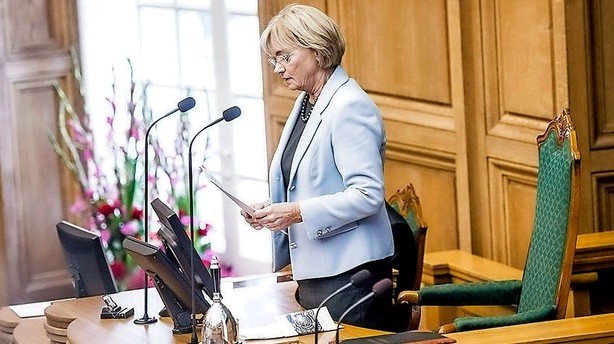 Folketingets formand: Eva Kjer følger grundloven