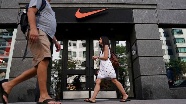Nike falder i eftermarkedet og skuffer