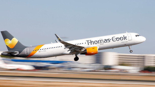 Presset Thomas Cook søger om konkursbeskyttelse