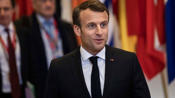 Macron ville have kort brexit-udskydelse, men gav efter: "For det fælles bedste"