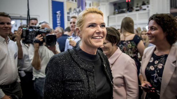 Støjberg vinder i Vestjyllands Storkreds - opnår næsten tre gange så mange stemmer som Kristian Jensen