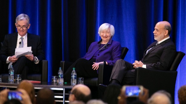 Centralbankchefer forsøgte at gøre rentefastsættelse kedelig i diskussion på stormøde i Atlanta